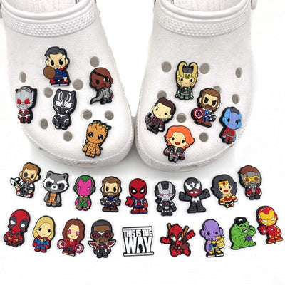 Croc Jiblets or Shoe Charms Avengers & DC Superheroes