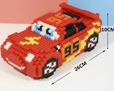 Mini Blocks Giant Character Lightning McQueen Cars