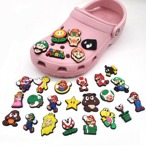 Croc Jiblets or Shoe Charms Super Mario