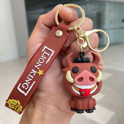 Lion King Pumba 3D PVC Keyring