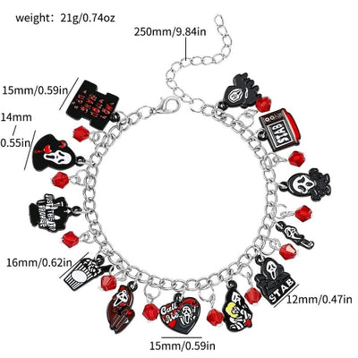 Charm Bracelet - Horror Scream