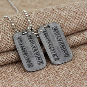 Wolverine Dog Tag Necklace