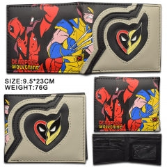 Character Wallet - Deadpool and Wolverine Metal badge