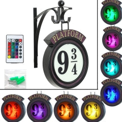 Harry Potter Light 9 3/4 Station Sign