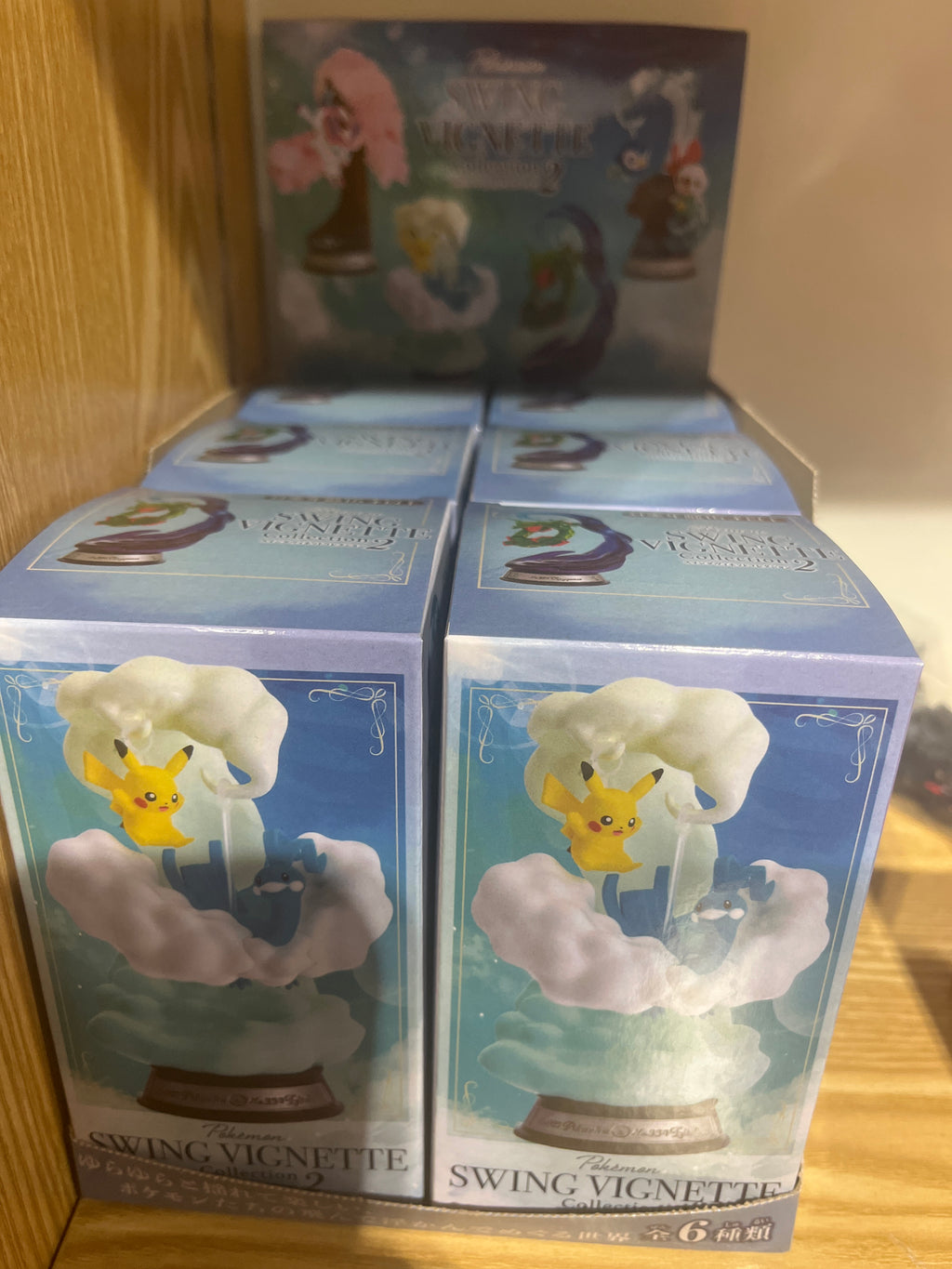 Pokemon Boxed Figurines - Swing Vignette Series