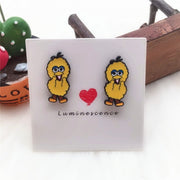 Anime Earrings - Sesame Street Big Bird