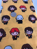 Harry Potter Kawaii Quilting Cotton Fabric