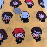 Harry Potter Kawaii Quilting Cotton Fabric