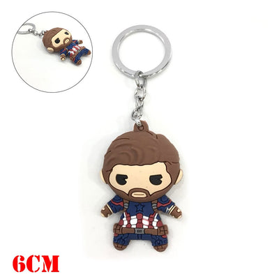 *Captain America 3D PVC Keyring