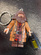 Harry Potter Hagrid Lego  Style Keyring