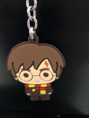 Harry Potter Flat PVC Keyring