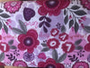 Pink Floral Love Flowers Quilting Cotton Fabric