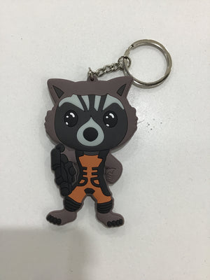 Guardians of Galaxy Rocket PVC Keyring